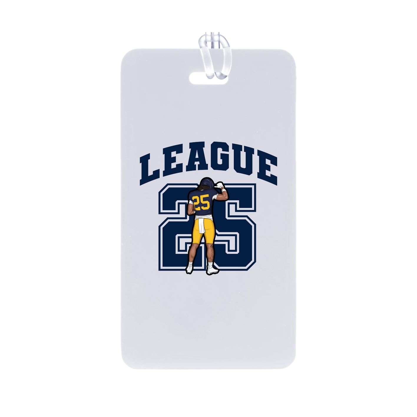 Bag Tag — Number in Classic