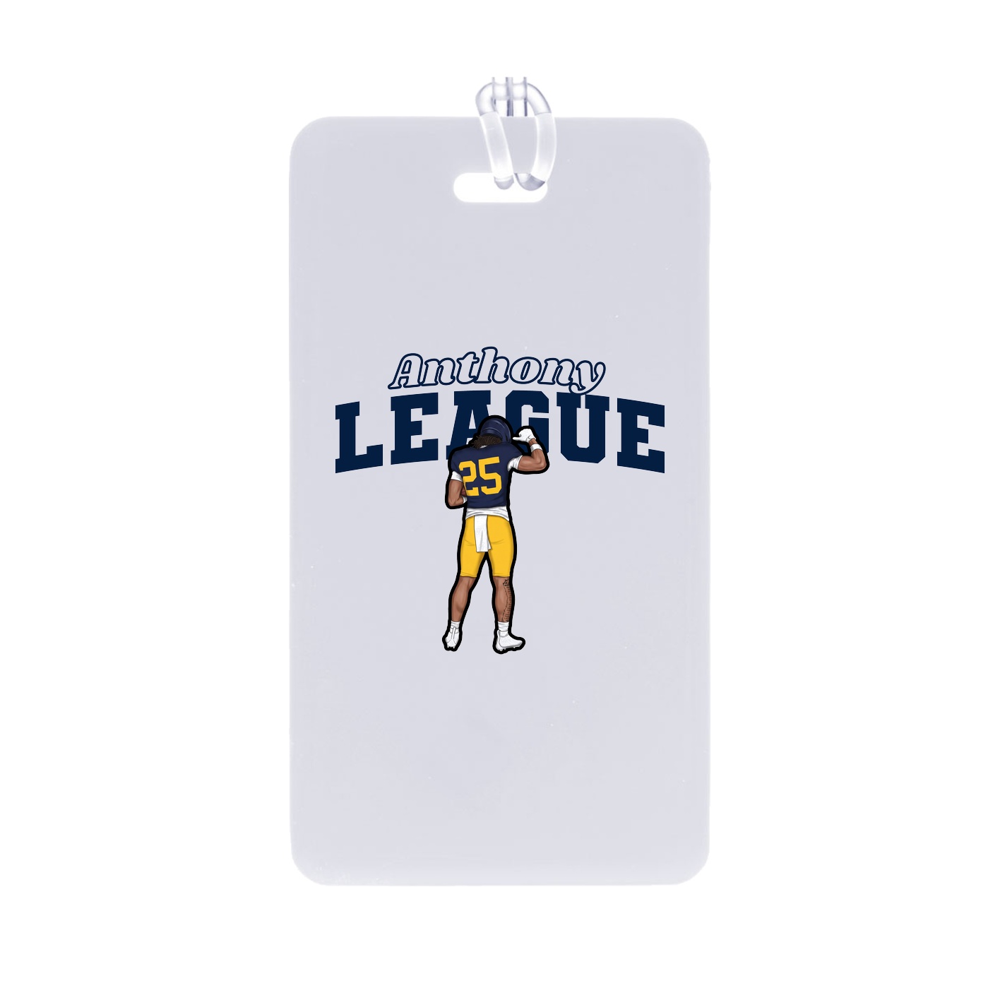 Bag Tag — Name Arch in Classic