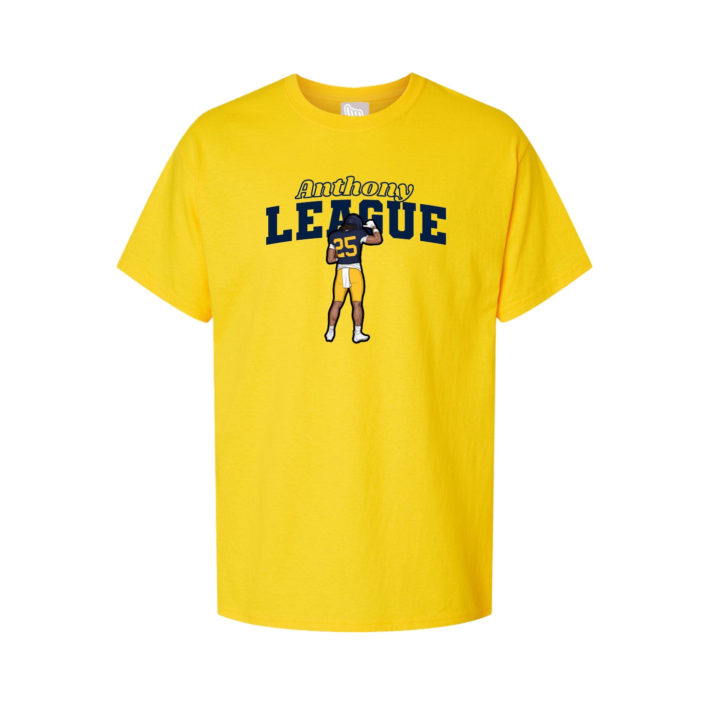 Tee — Name Arch in Gold