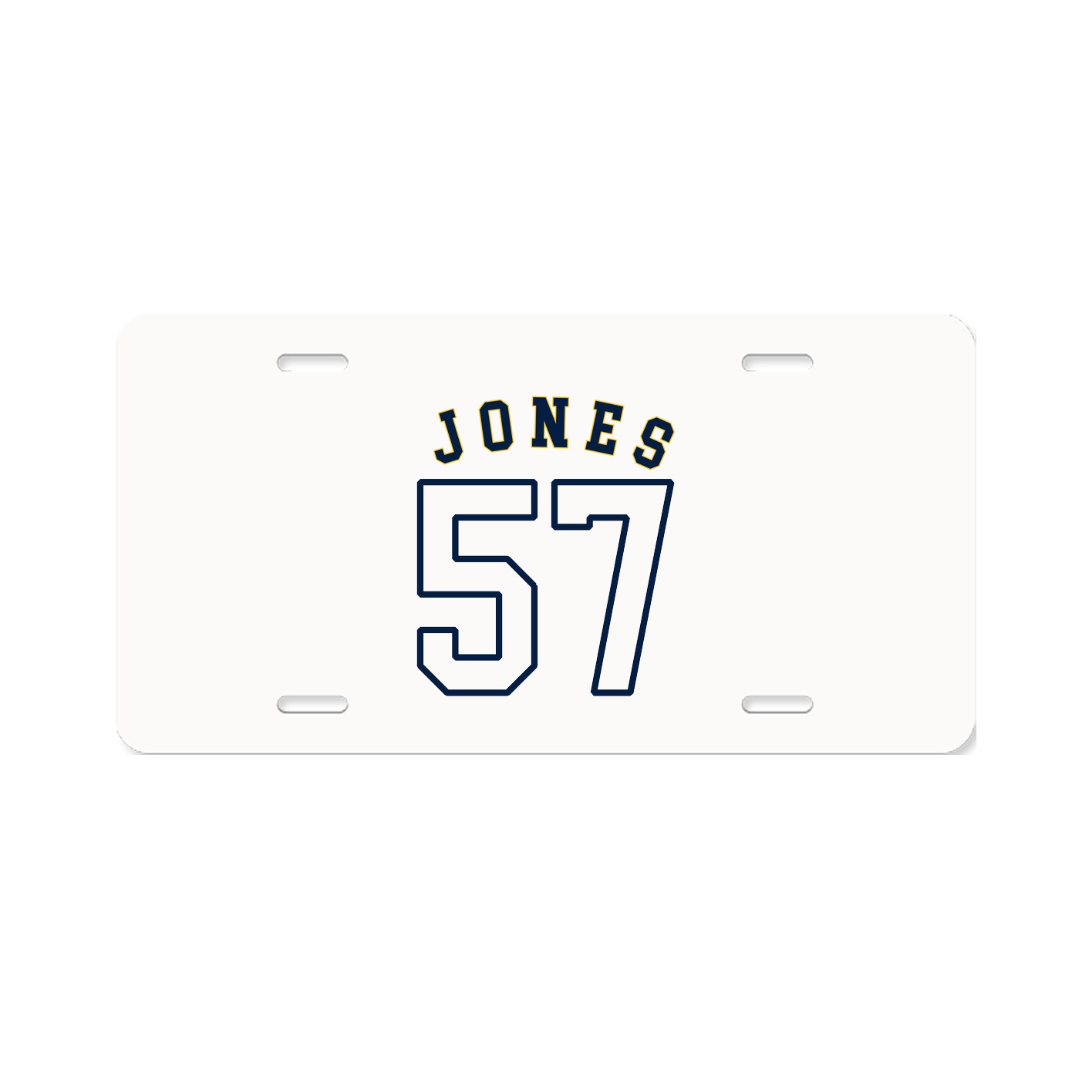 License Plate — Shirsey Arch in Classic