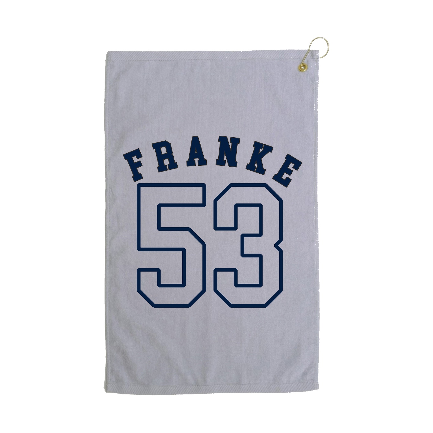 Golf Towel — Shirsey Arch in Grey