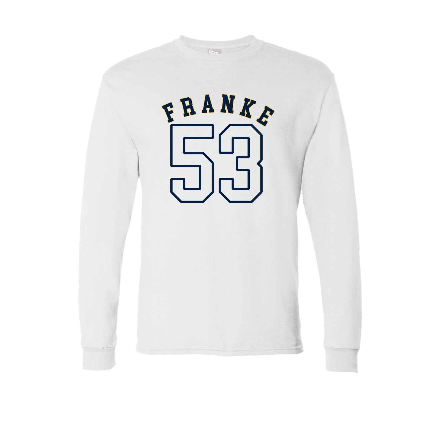 Long Sleeve Tee — Shirsey Arch in White