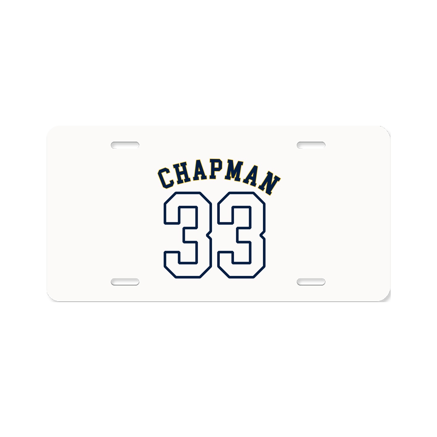 License Plate — Shirsey Arch in Classic