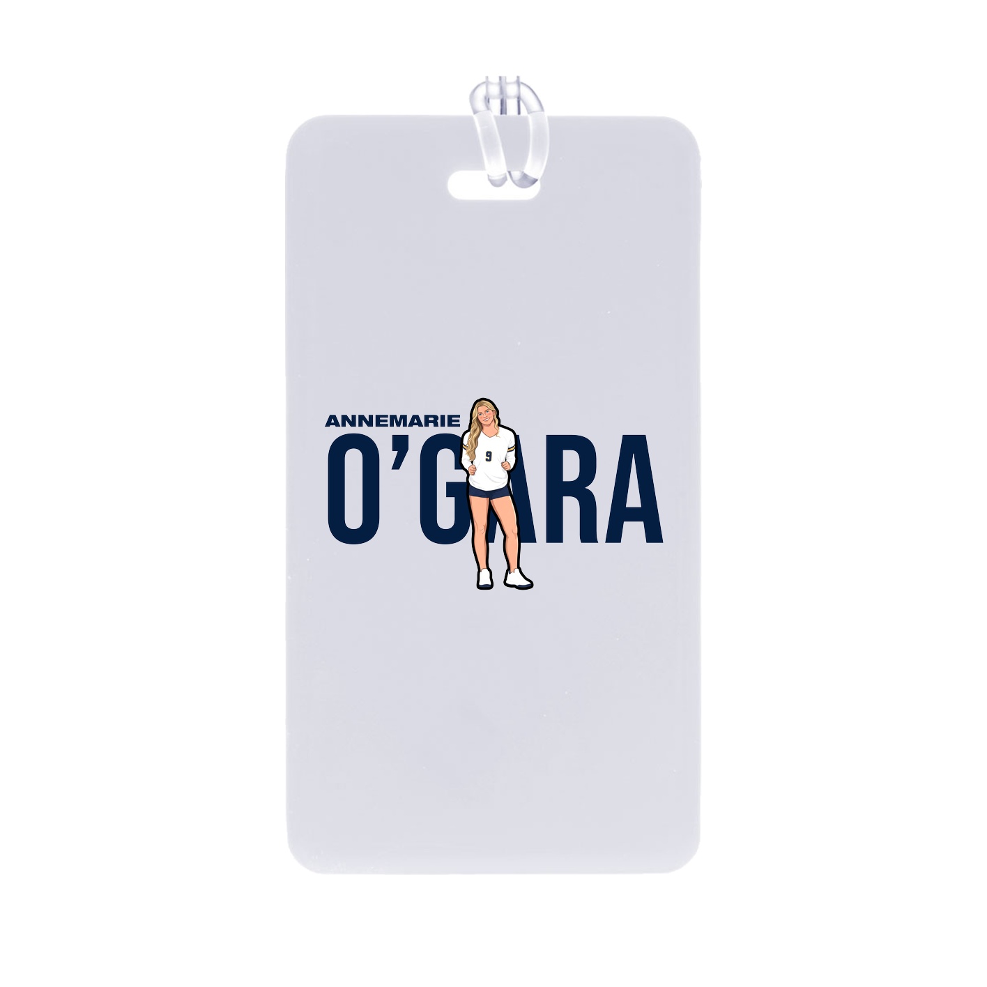 Bag Tag — Player Name in Classic