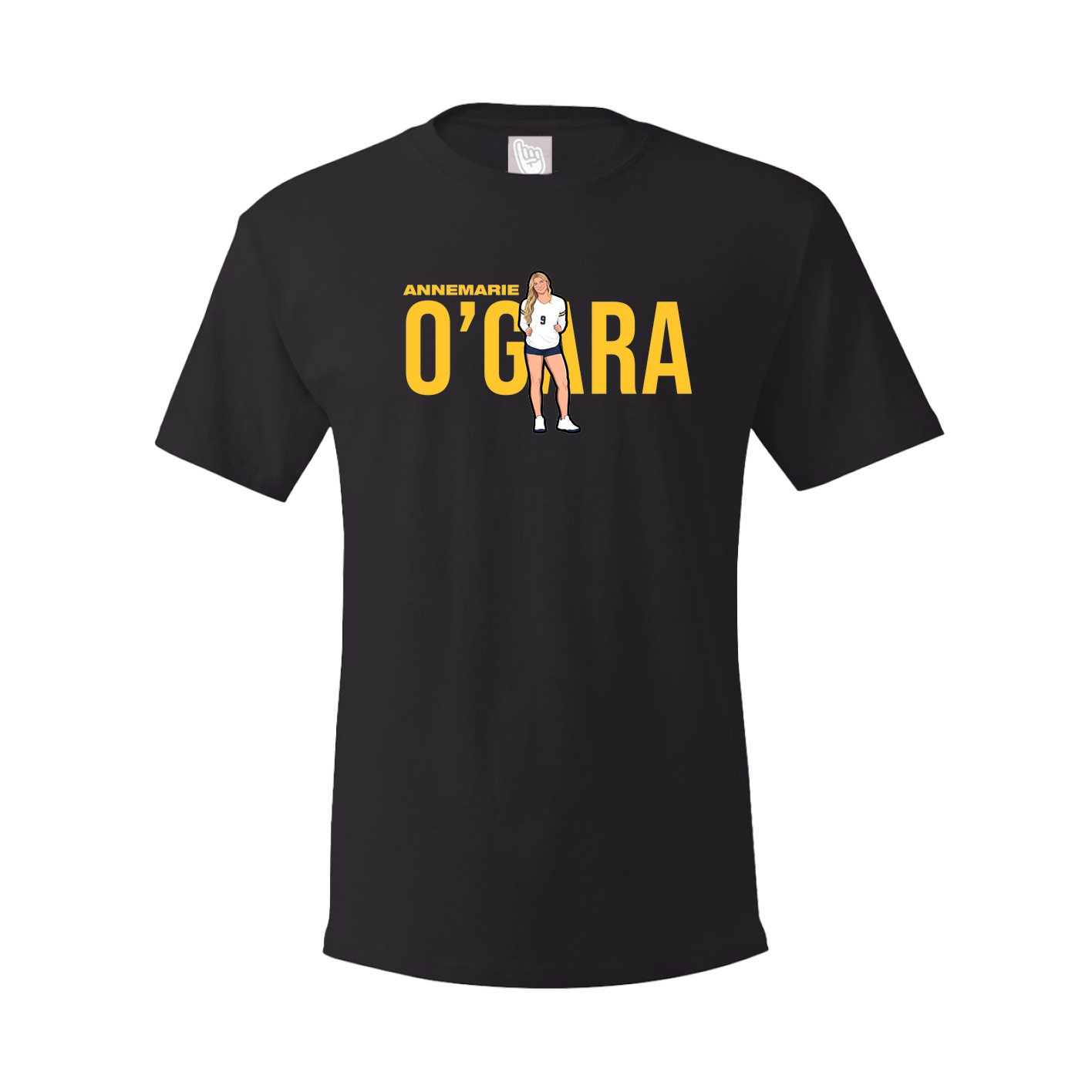 Youth Tee — Player Name in Black