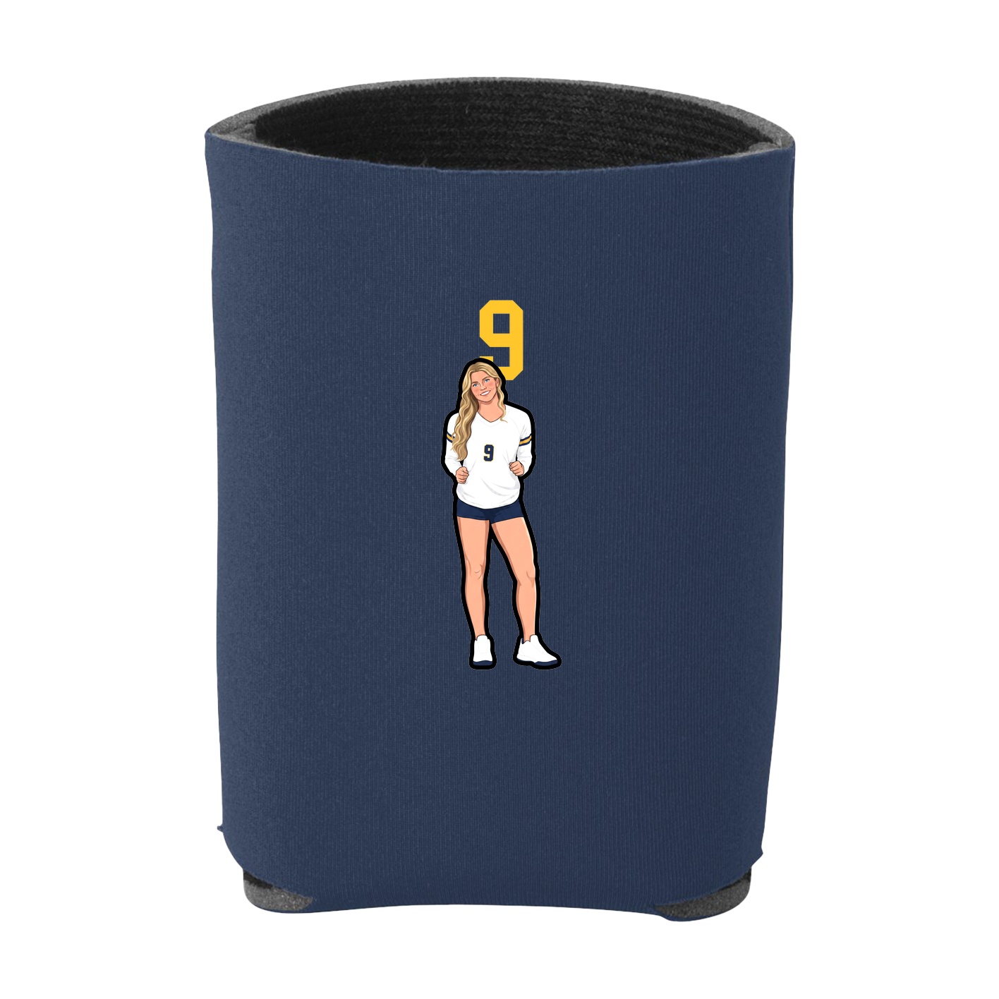 Can Holder — Number Top in Navy