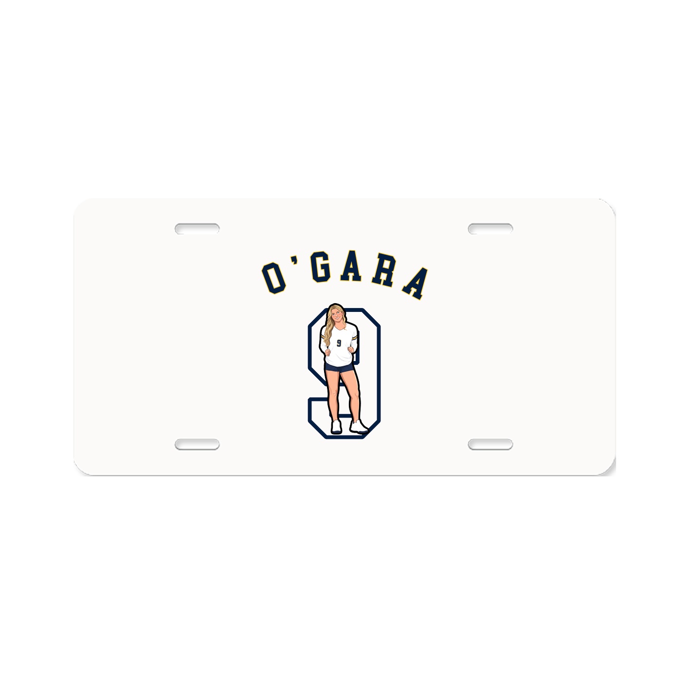 License Plate — Shirsey Arch in Classic