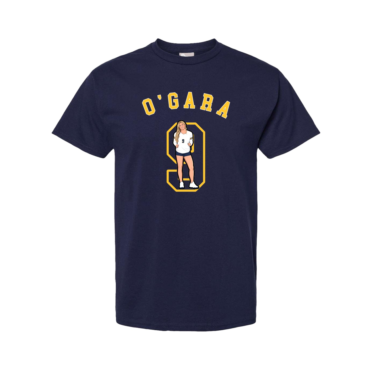 Youth Tee — Shirsey Arch in Navy