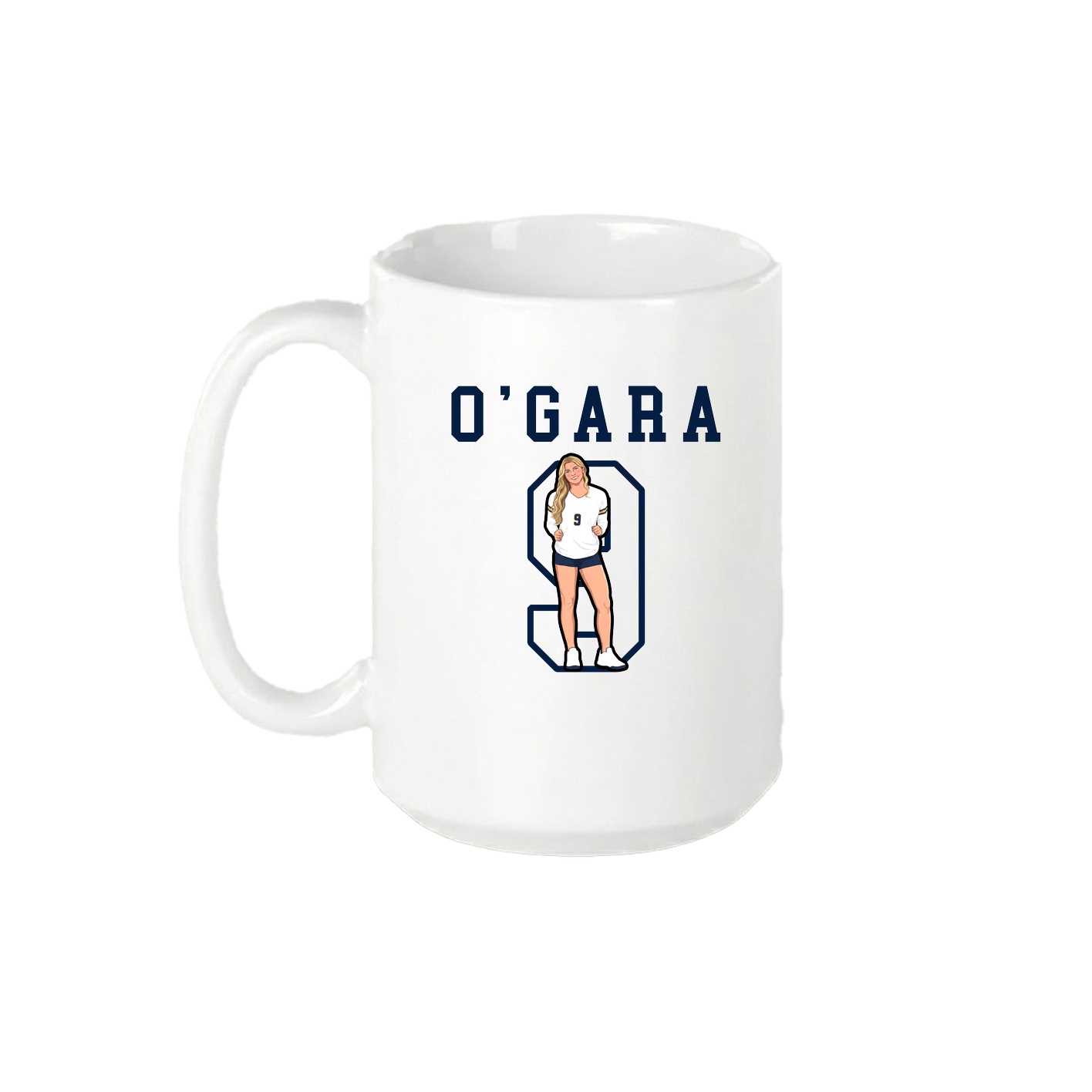 15oz Coffee Mug — Shirsey in White