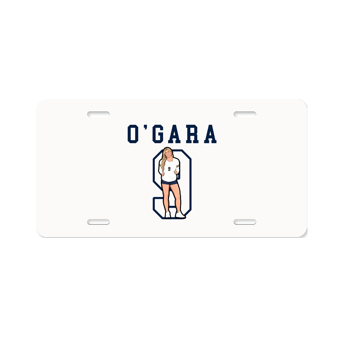 License Plate — Shirsey in Classic