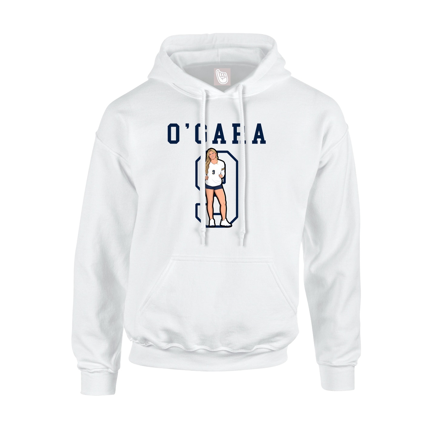 Youth Hoodie — Shirsey in White