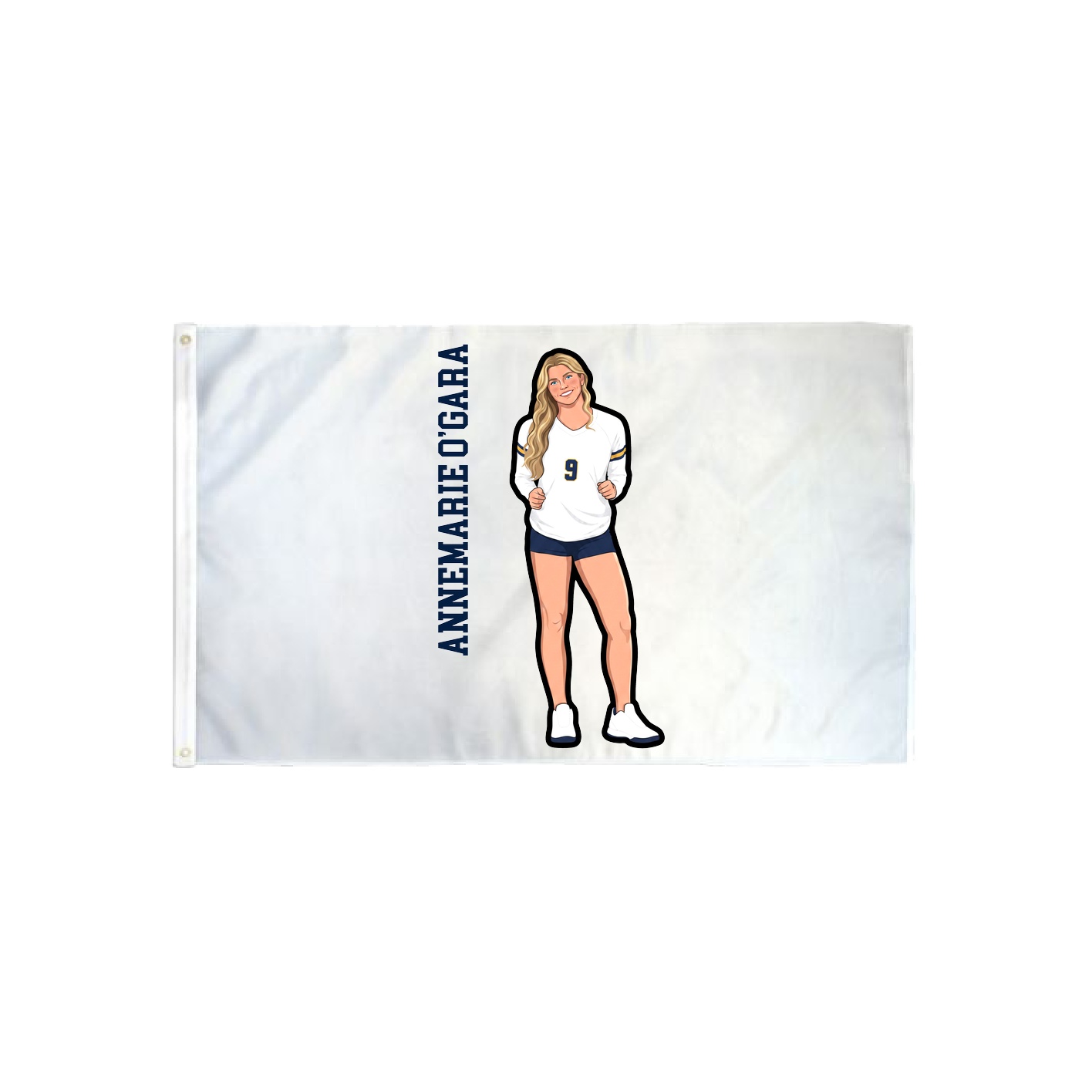 3x5 Flag — Name Vertical in Classic