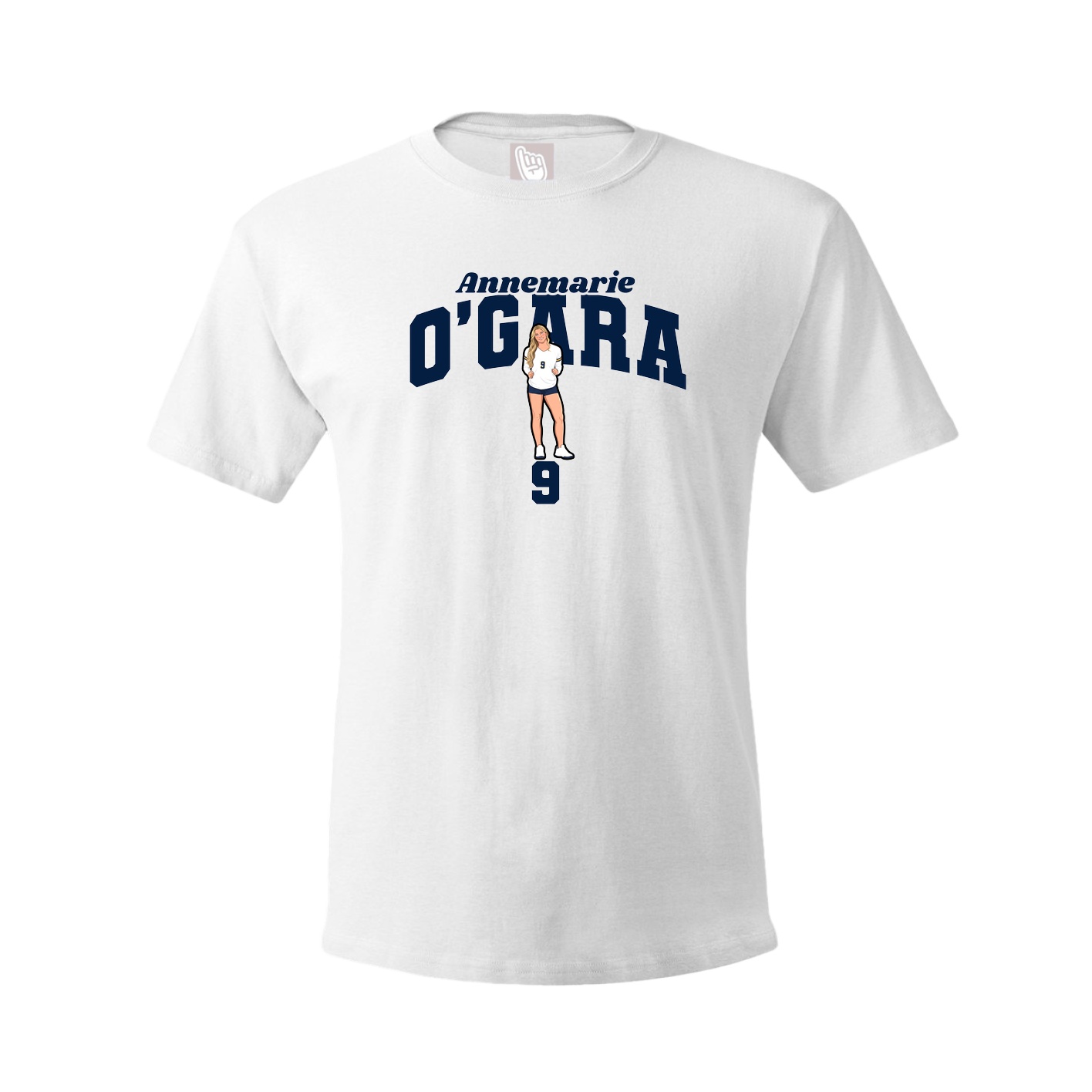 Youth Tee — Signature Arch in White