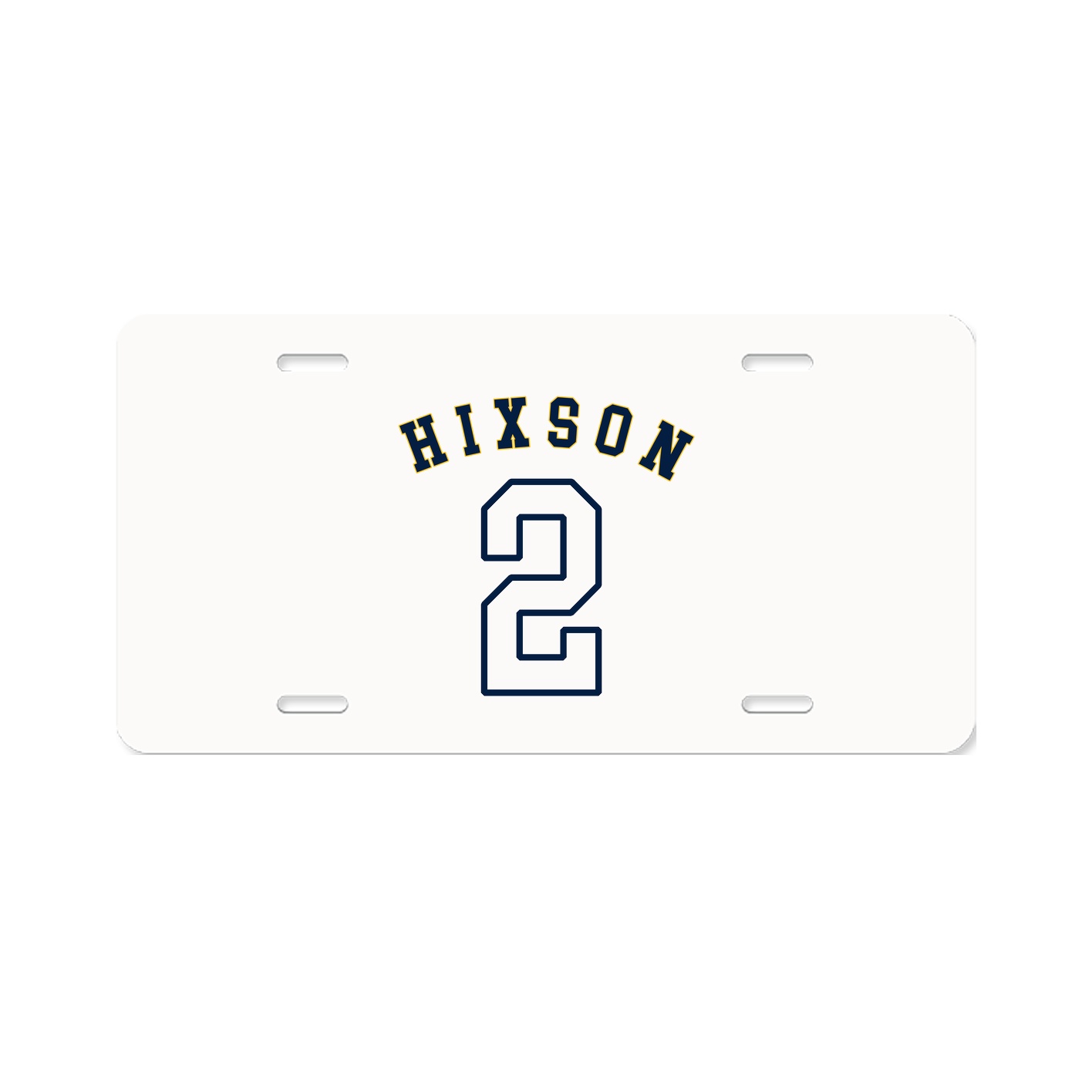 License Plate — Shirsey Arch in Classic