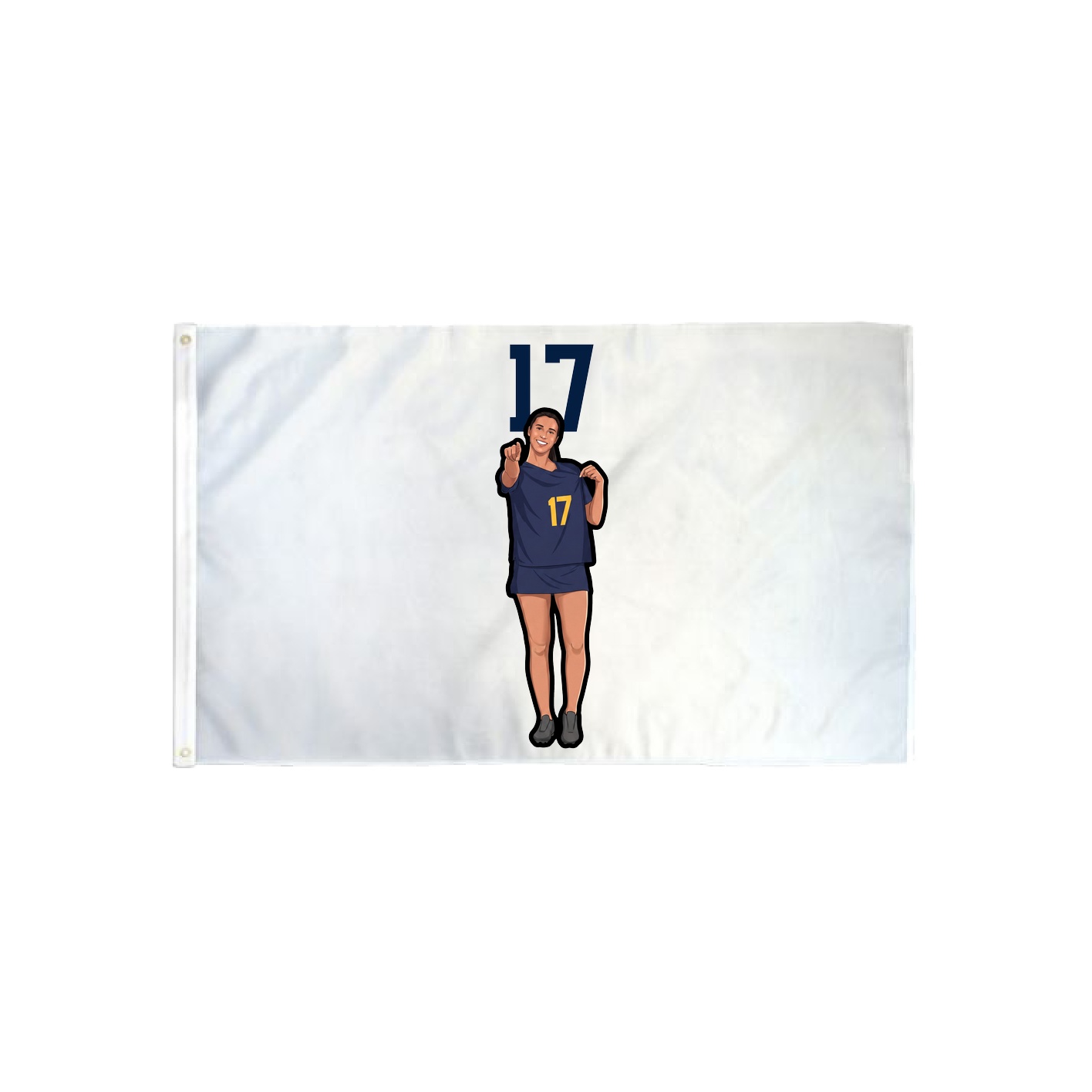 3x5 Flag — Number Top in Classic