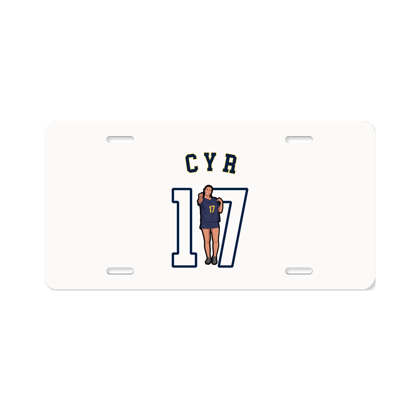 License Plate — Shirsey Arch in Classic
