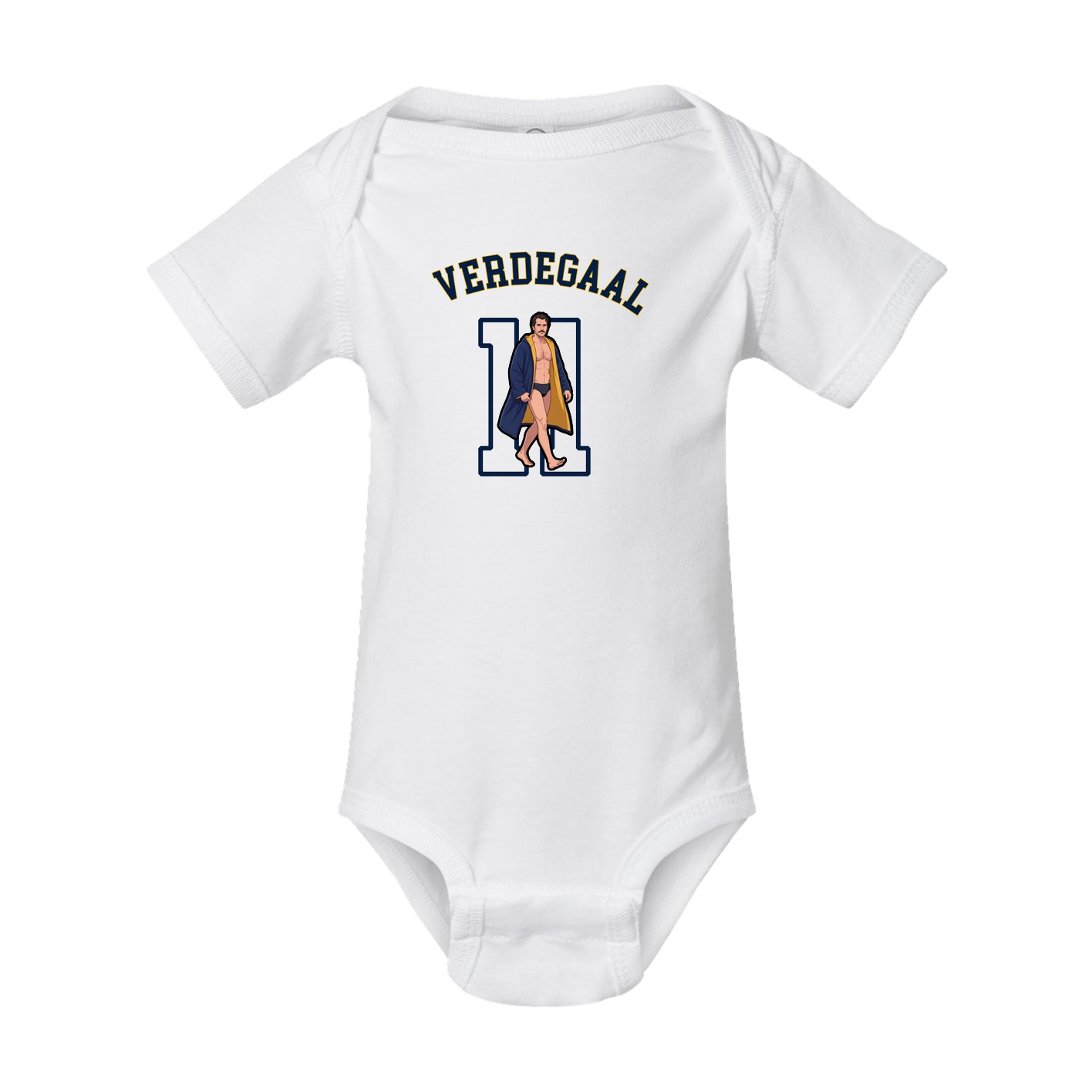 Baby Onesie — Shirsey Arch in White