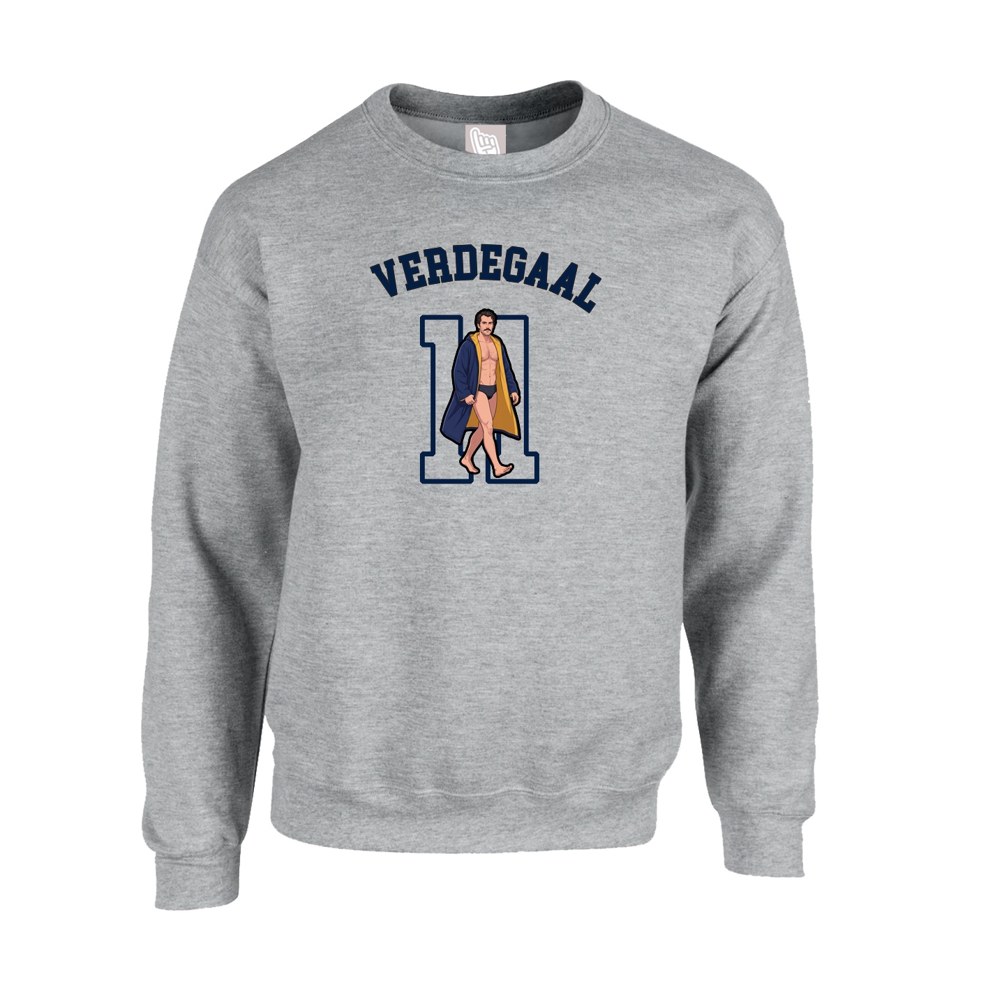 Fleece Crew — Shirsey Arch in Grey