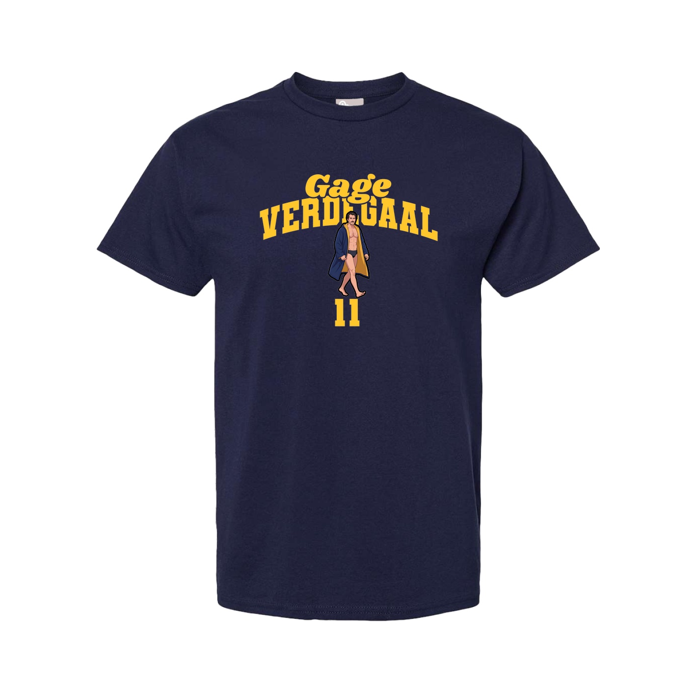 Youth Tee — Signature Arch in Navy