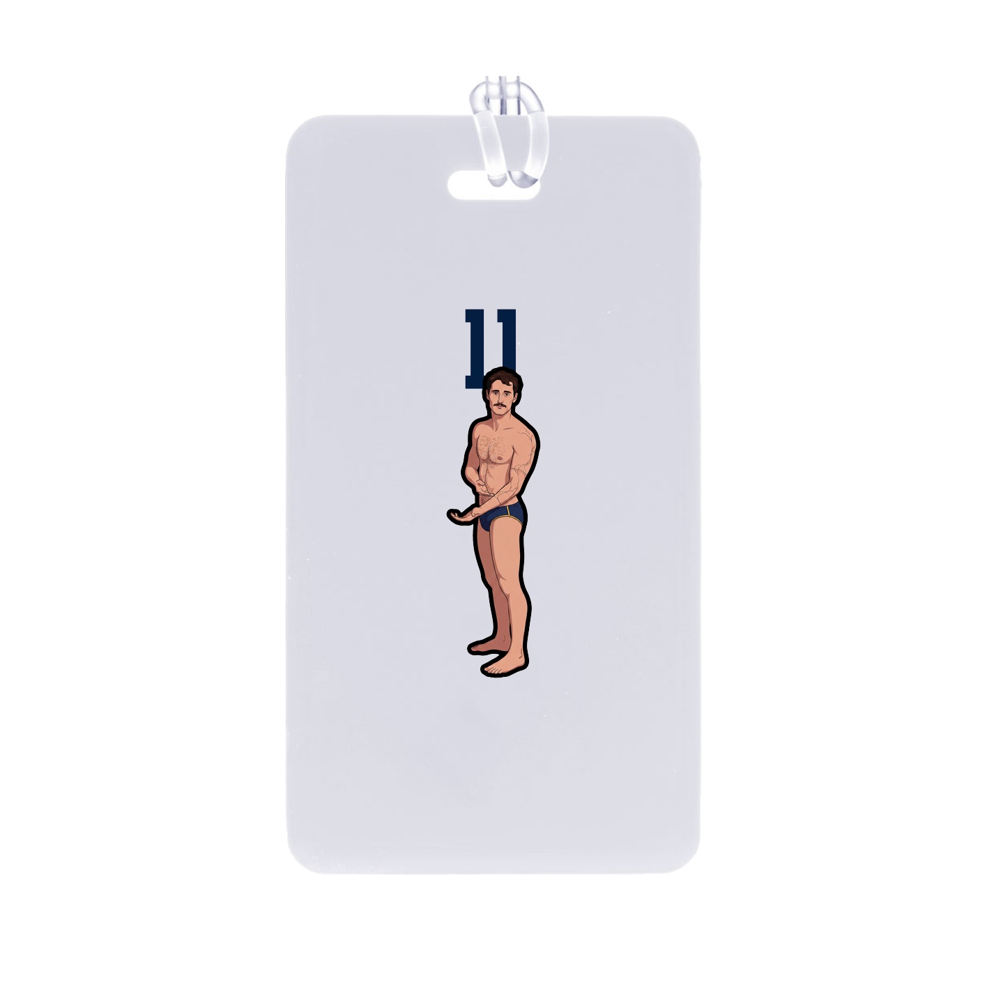 Bag Tag — Number Top in Classic