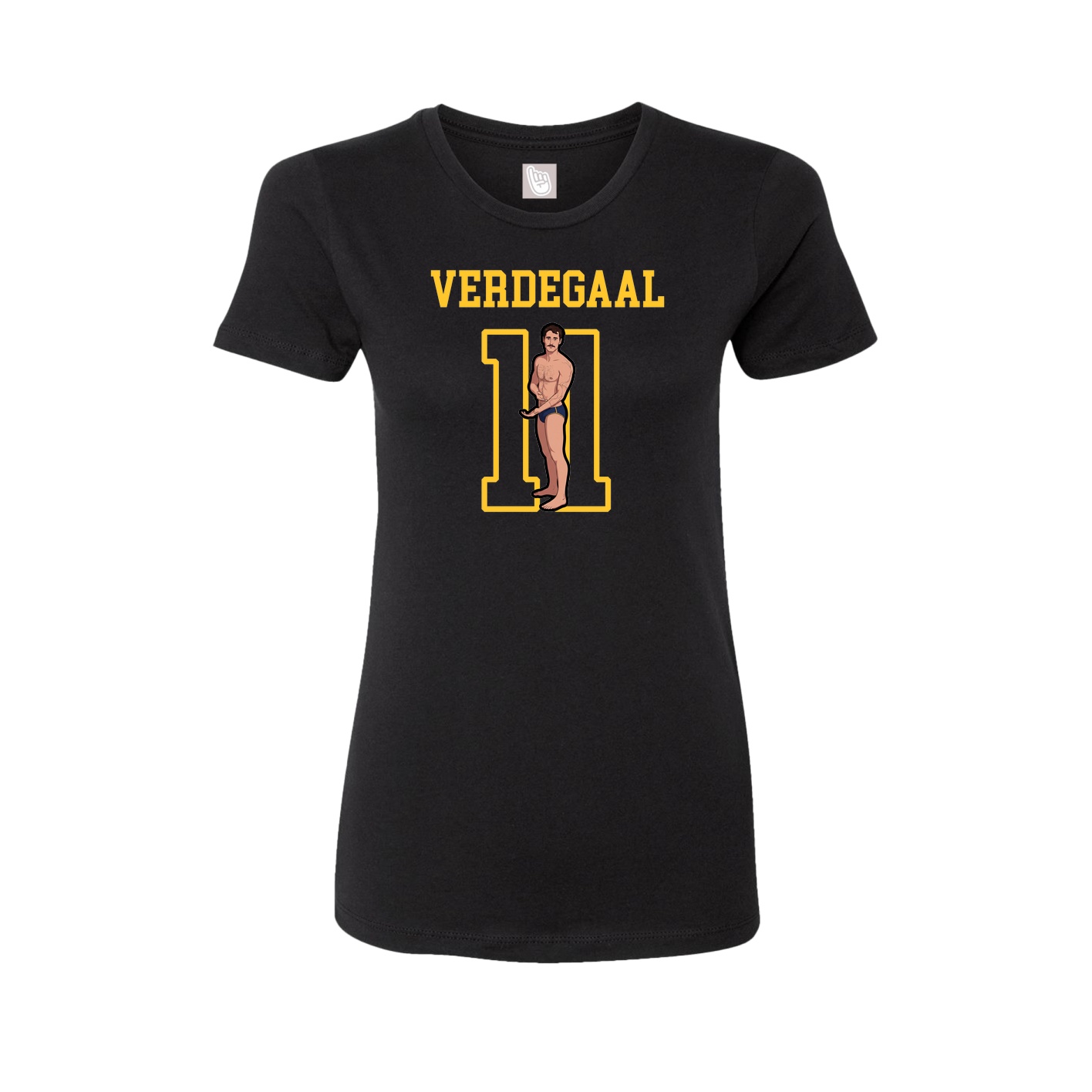 Fitted Women's Tee — Shirsey in Black