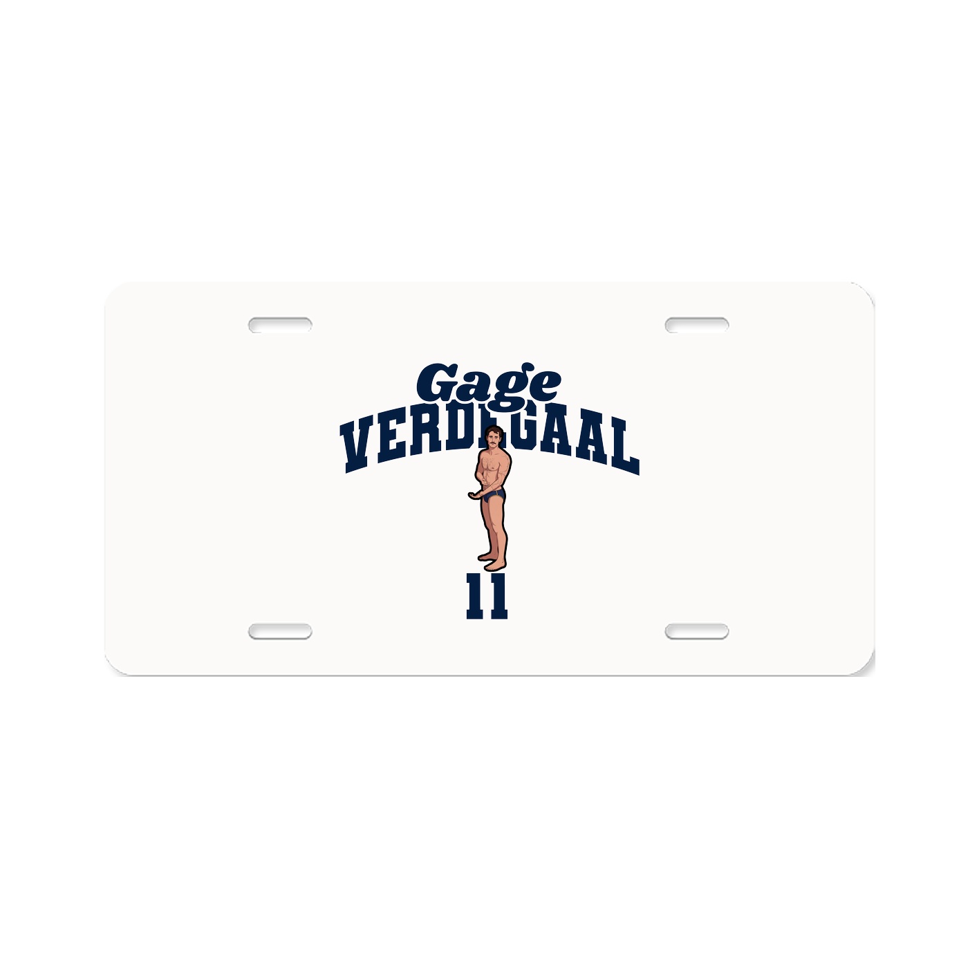License Plate — Signature Arch in Classic