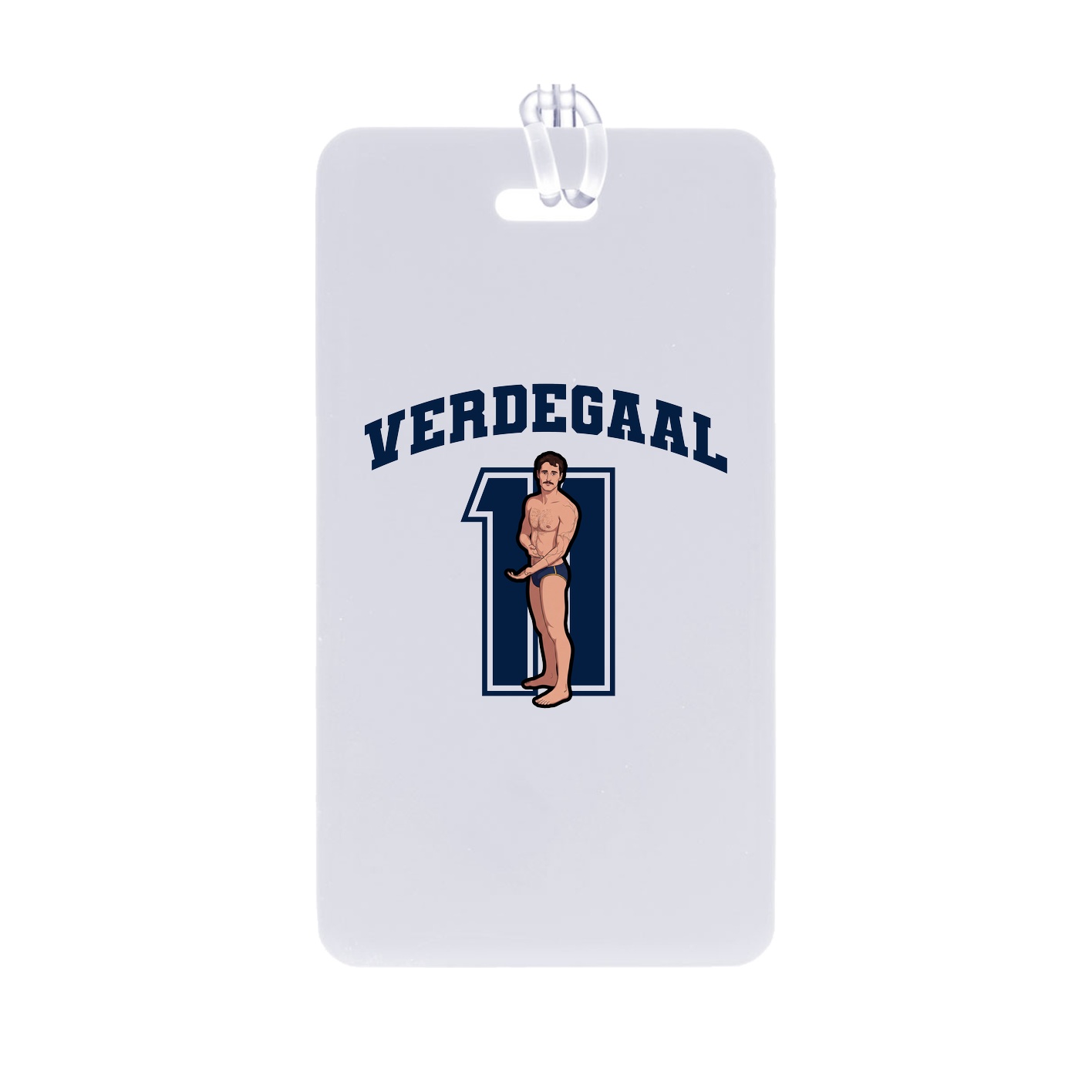 Bag Tag — Number in Classic