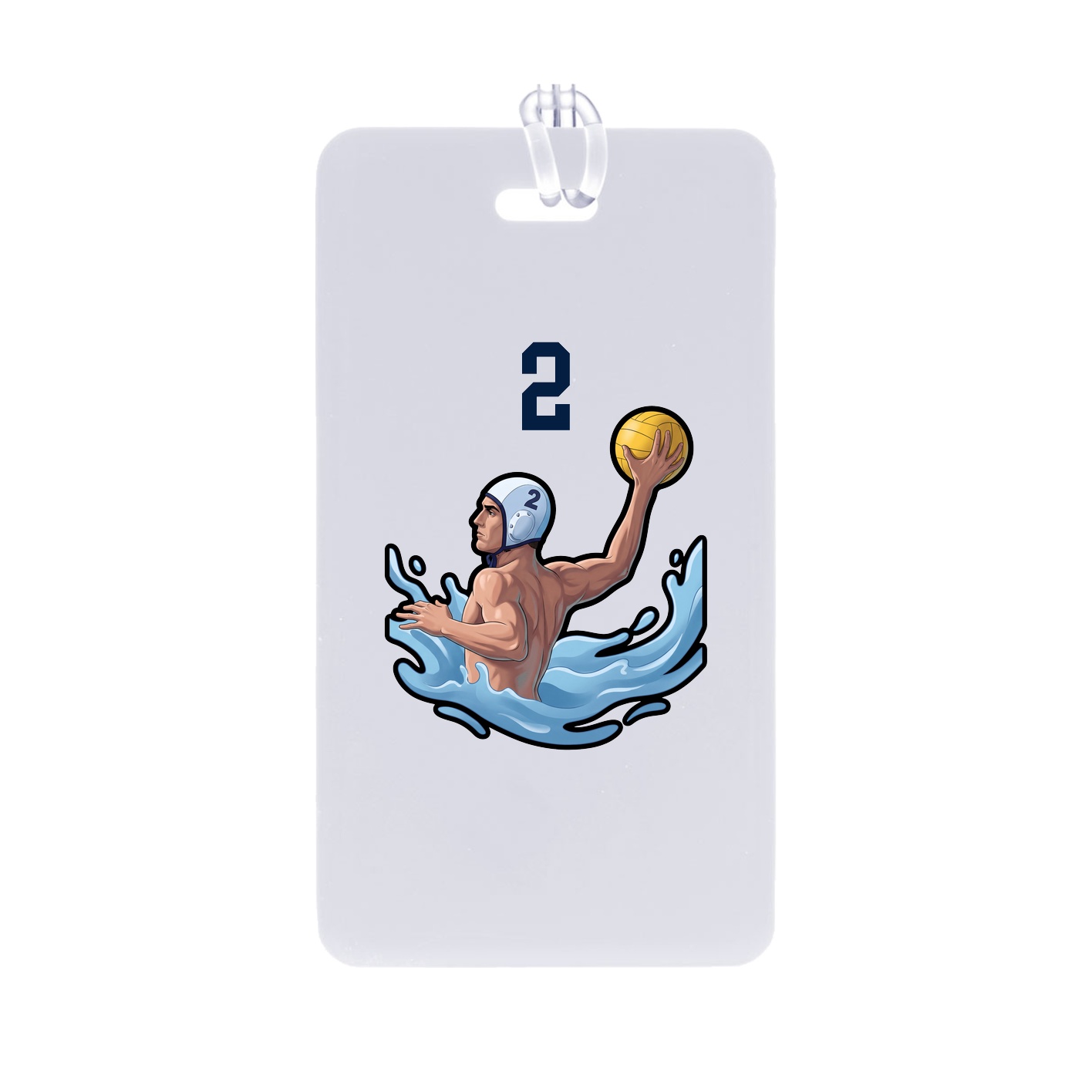 Bag Tag — Number Top in Classic