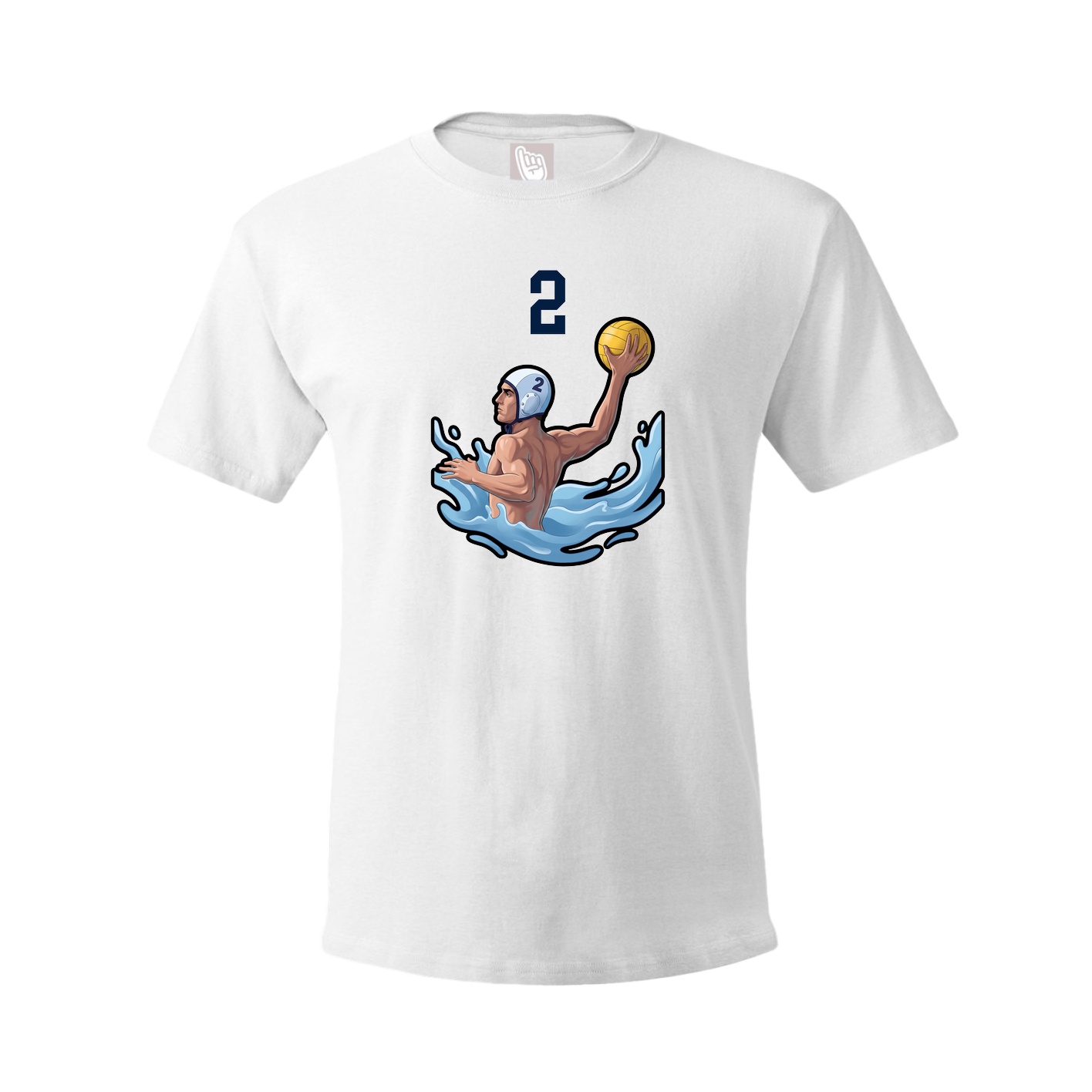 Tee — Number Top in White