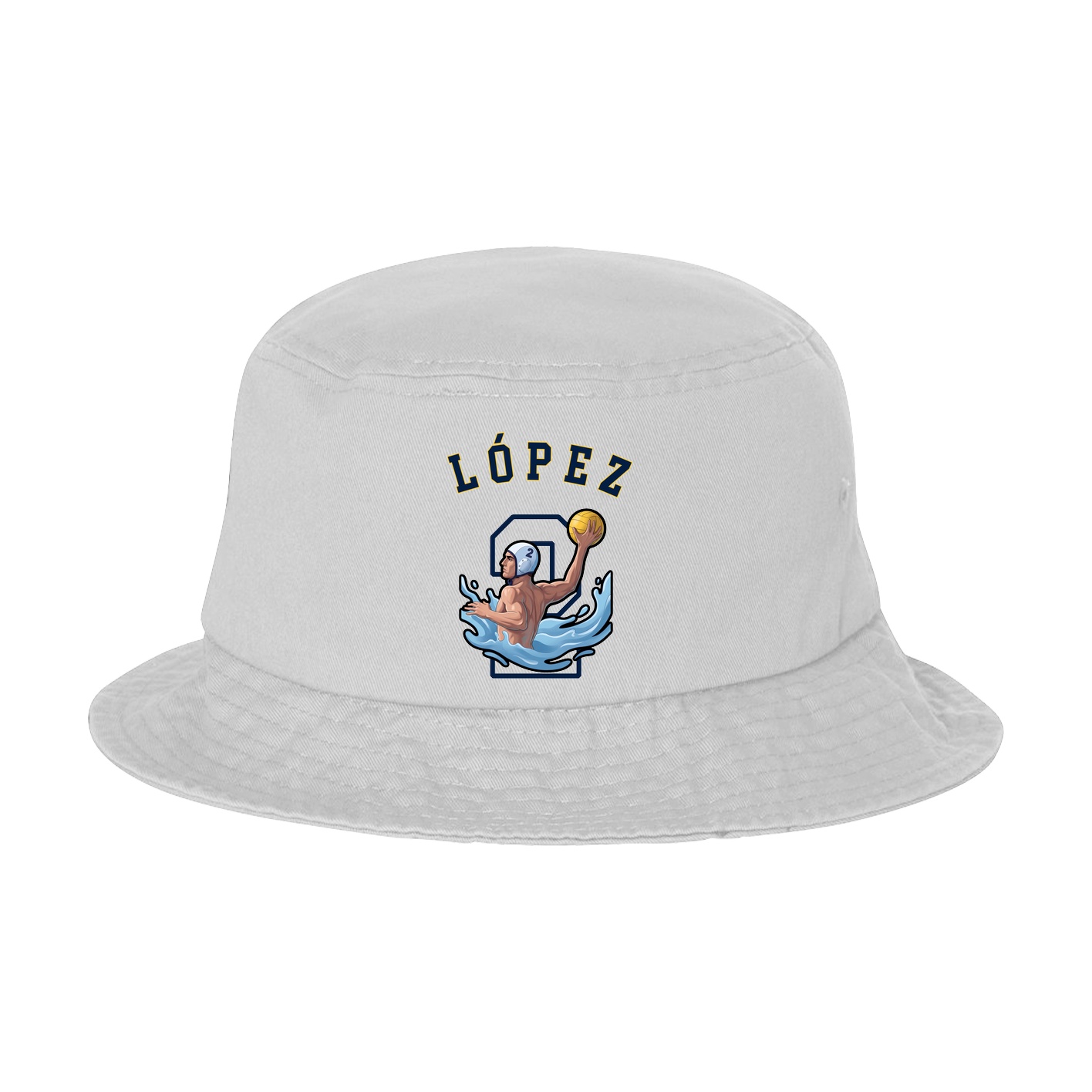 Bucket Cap — Shirsey Arch in White