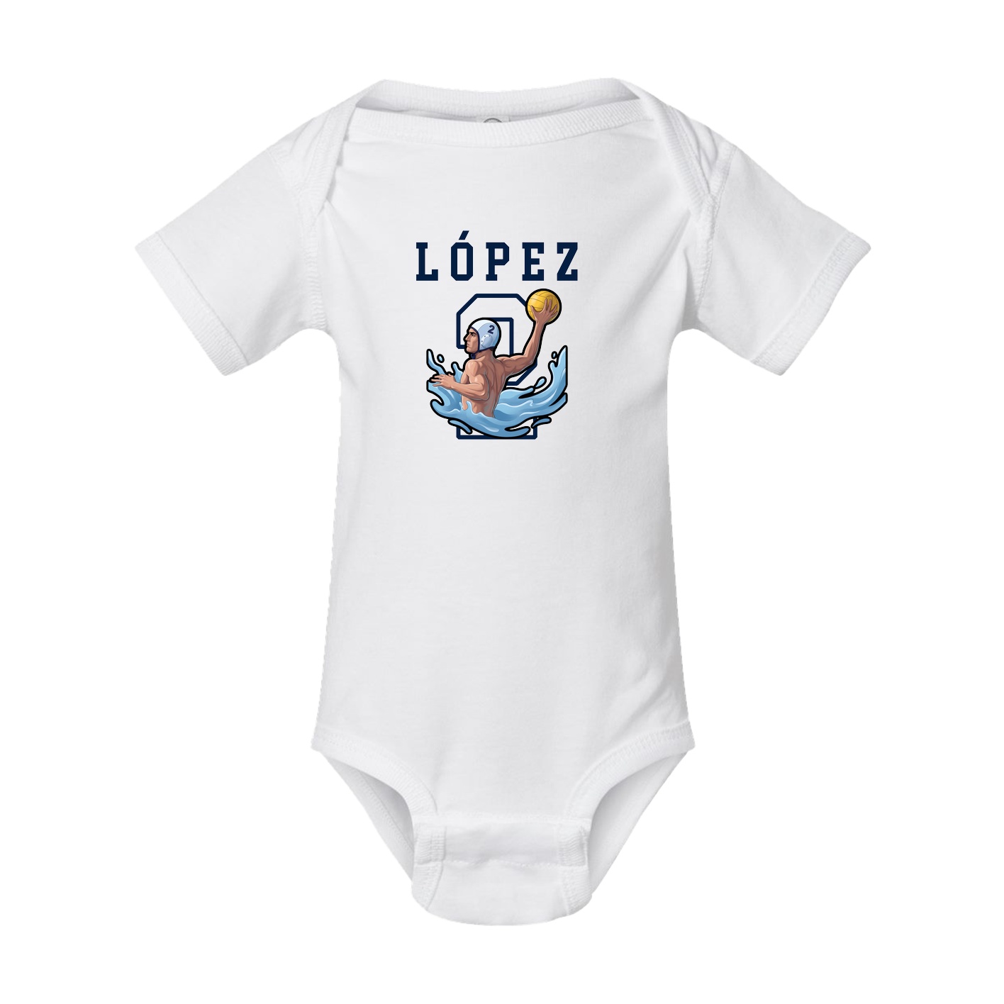 Baby Onesie — Shirsey in White