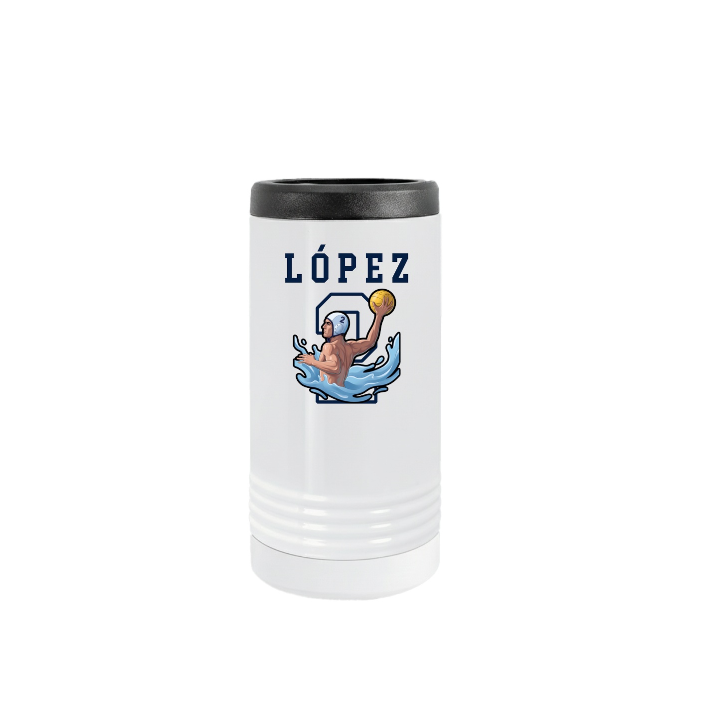 Slim Beverage Holder — Shirsey in White