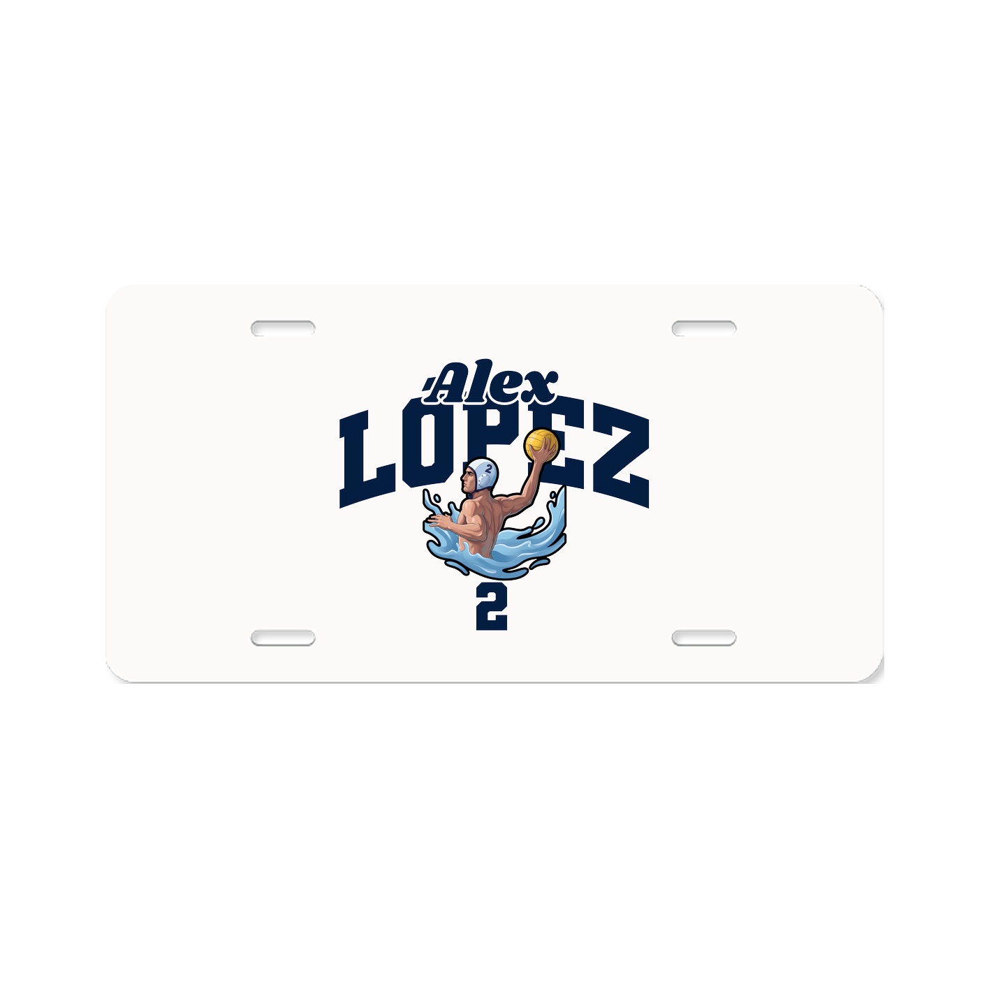 License Plate — Signature Arch in Classic