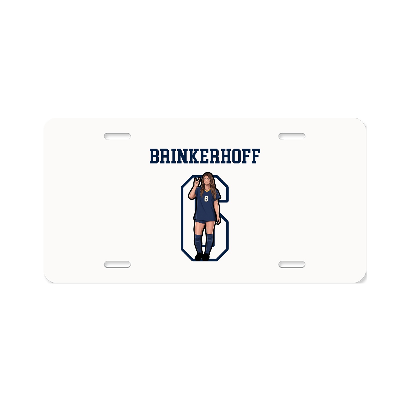 License Plate — Shirsey in Classic