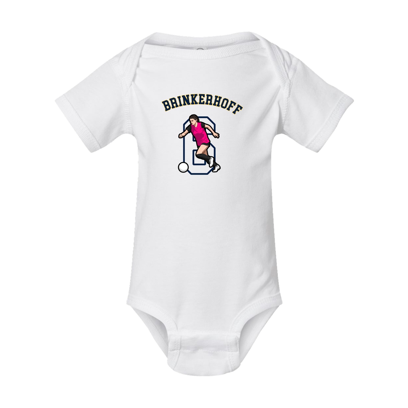 Baby Onesie — Shirsey Arch in White