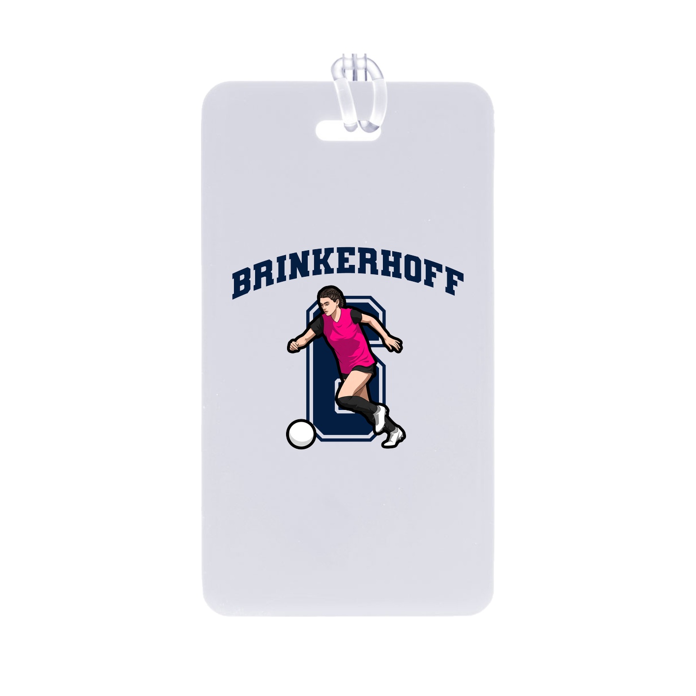 Bag Tag — Number in Classic