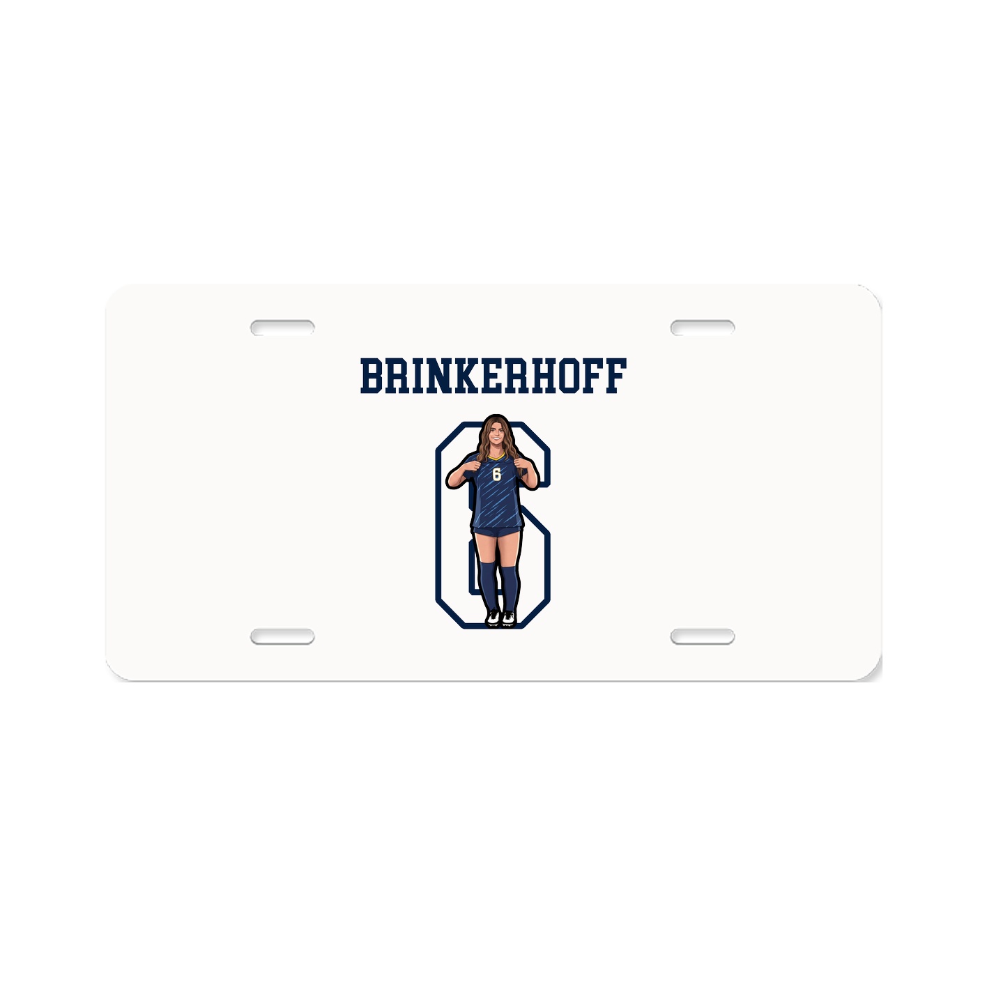 License Plate — Shirsey in Classic