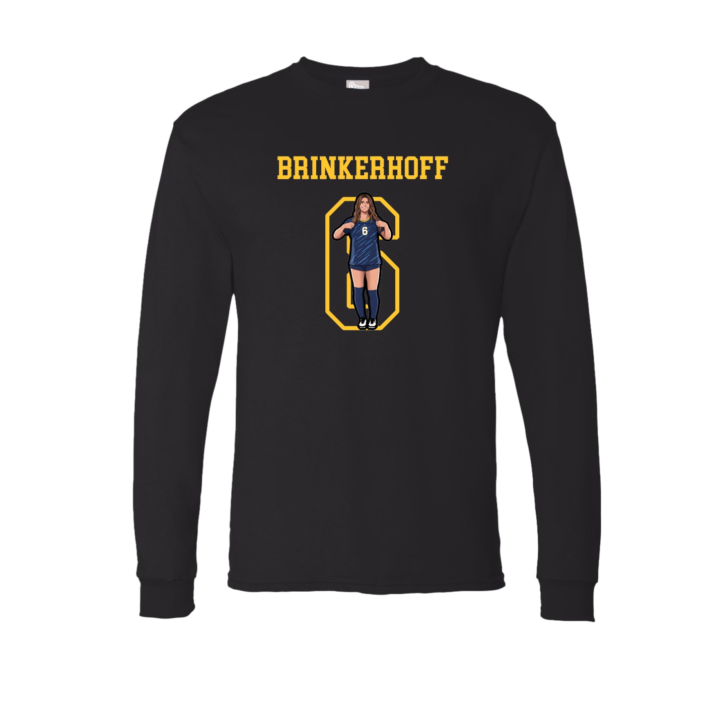 Long Sleeve Tee — Shirsey in Black