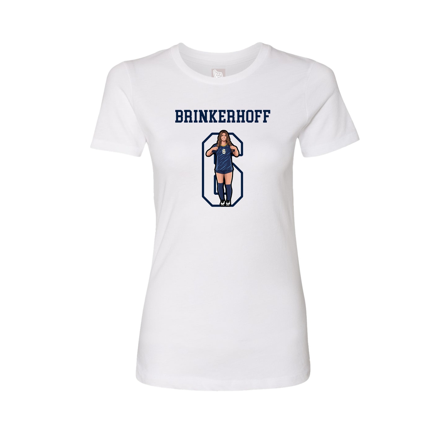 Fitted Women's Tee — Shirsey in White