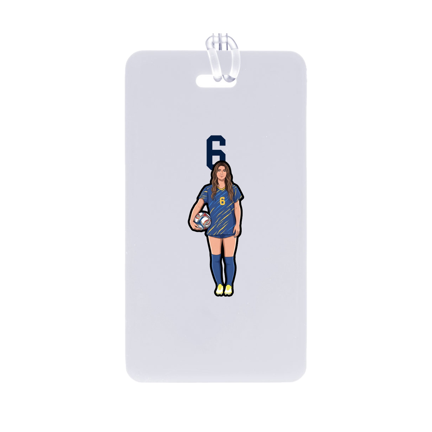 Bag Tag — Number Top in Classic