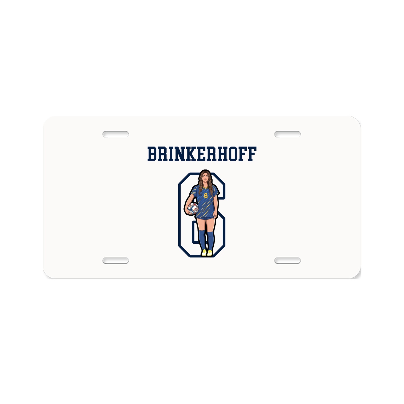 License Plate — Shirsey in Classic