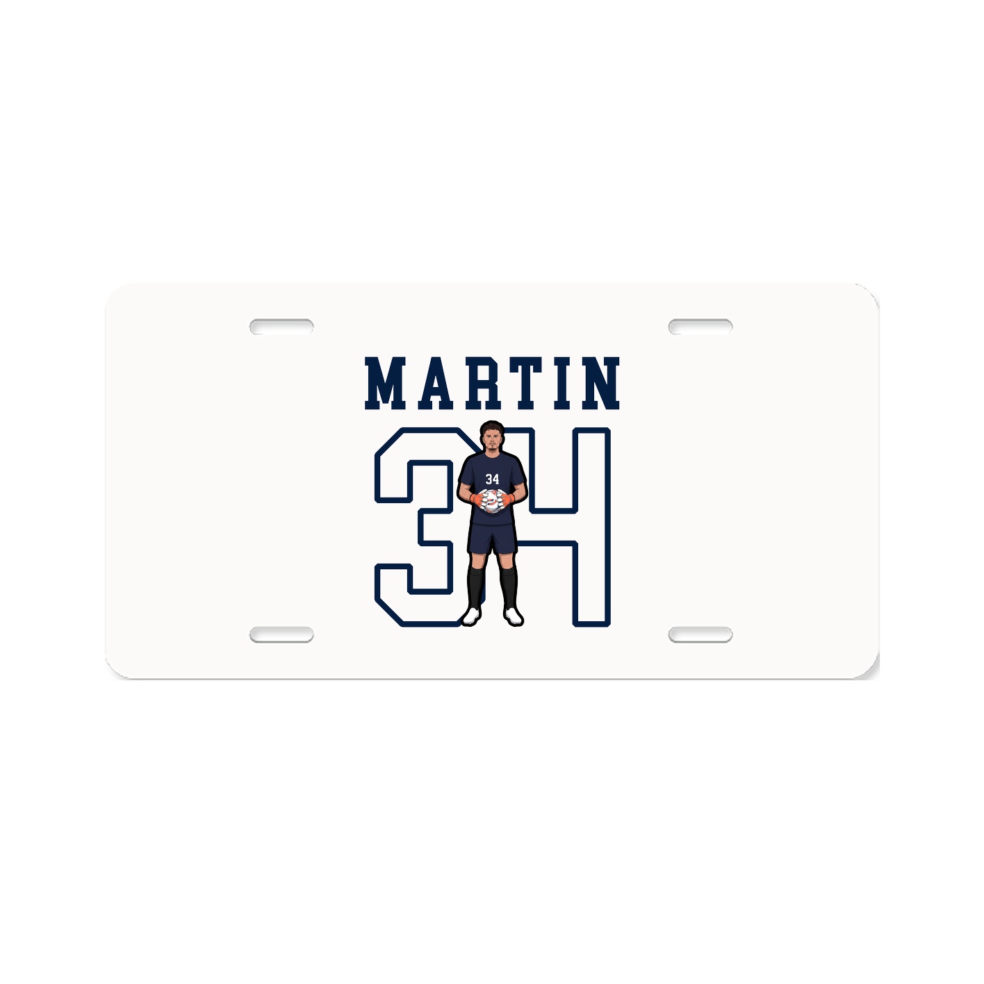 License Plate — Shirsey in Classic