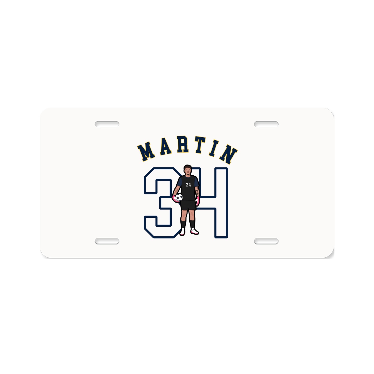 License Plate — Shirsey Arch in Classic