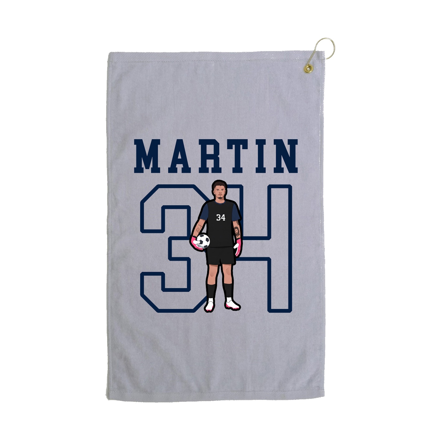 Golf Towel — Shirsey in Grey