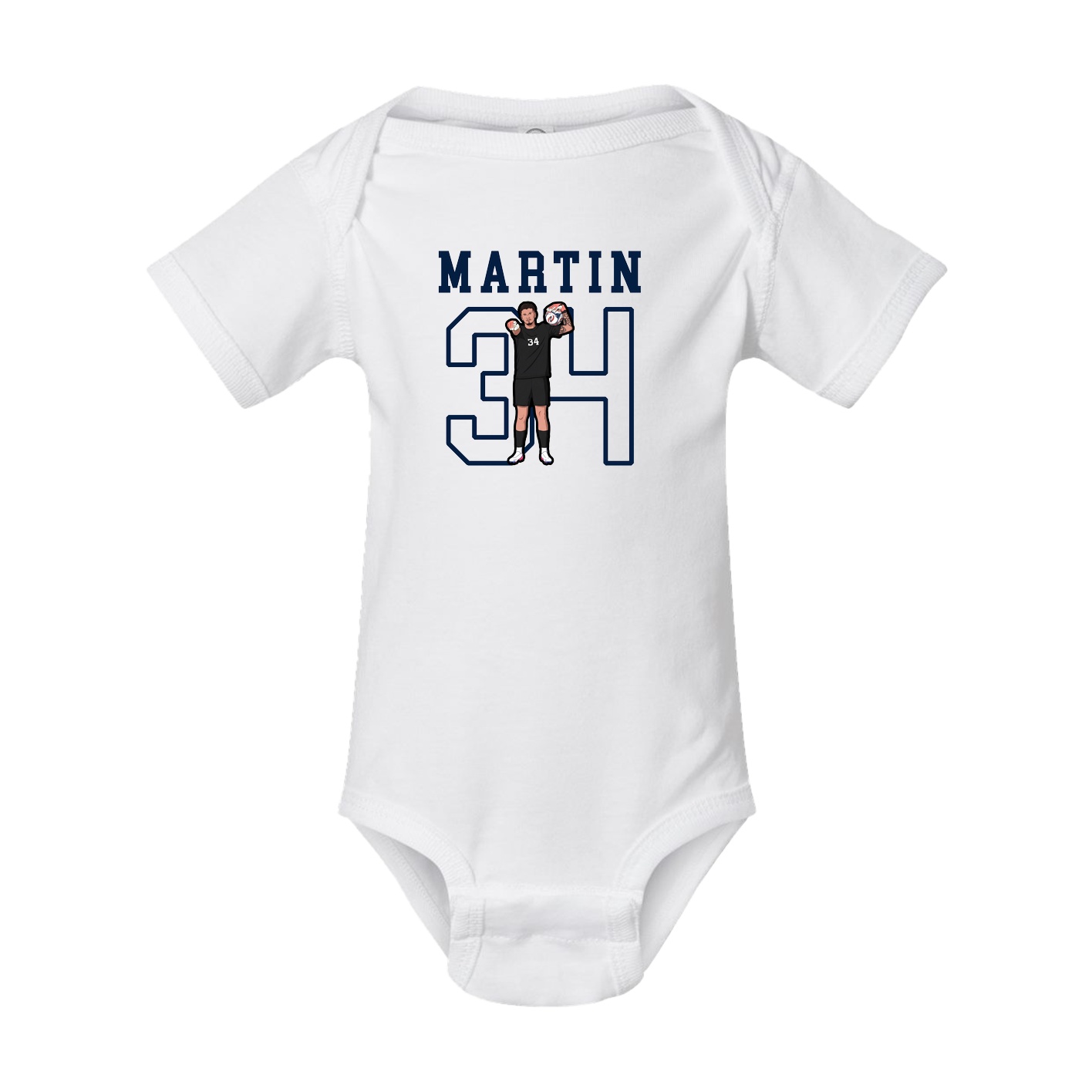 Baby Onesie — Shirsey in White