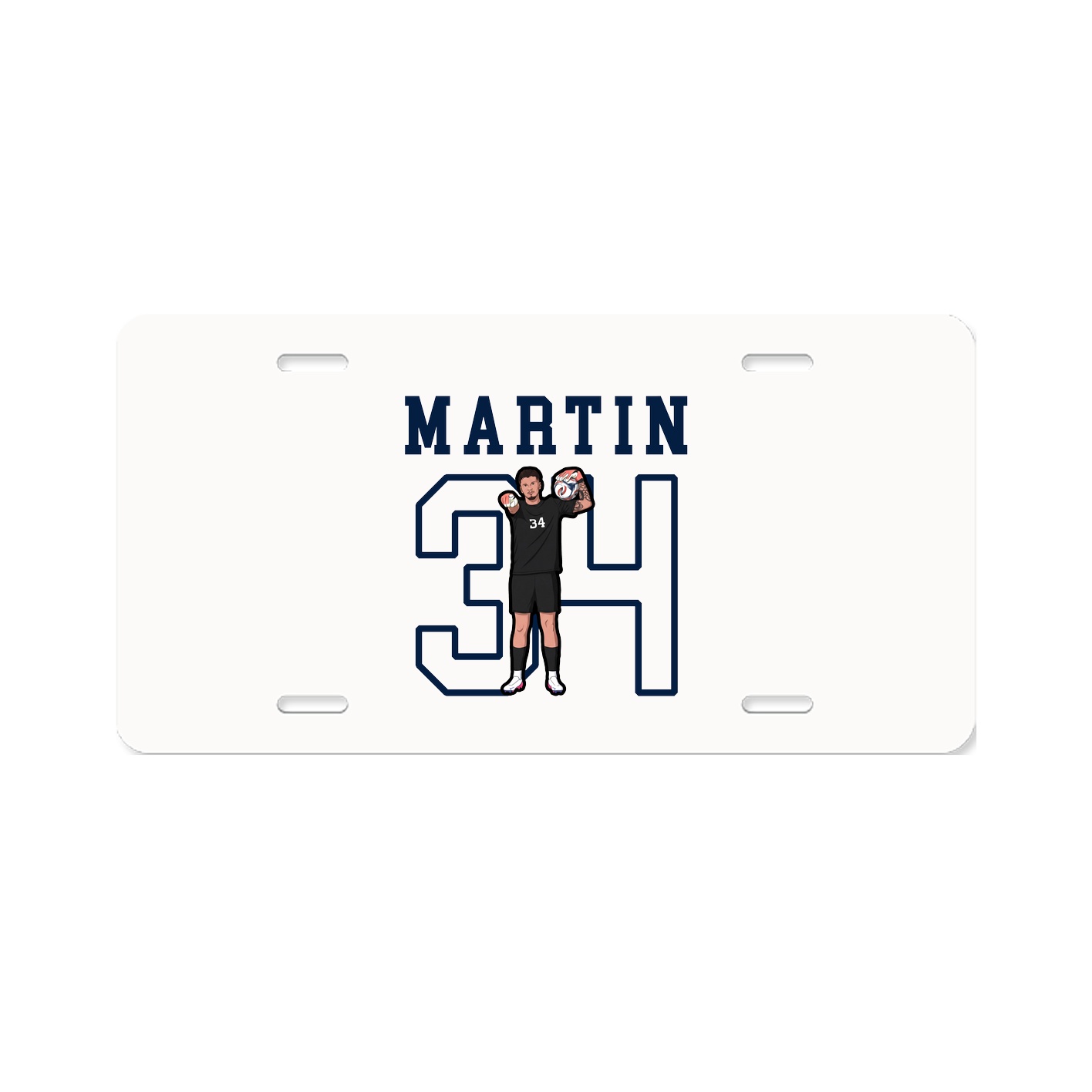 License Plate — Shirsey in Classic