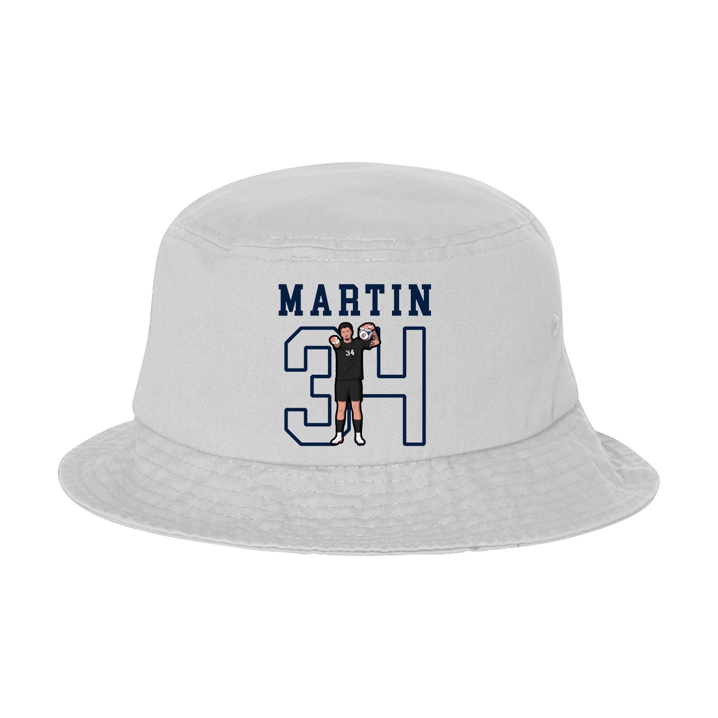 Bucket Cap — Shirsey in White