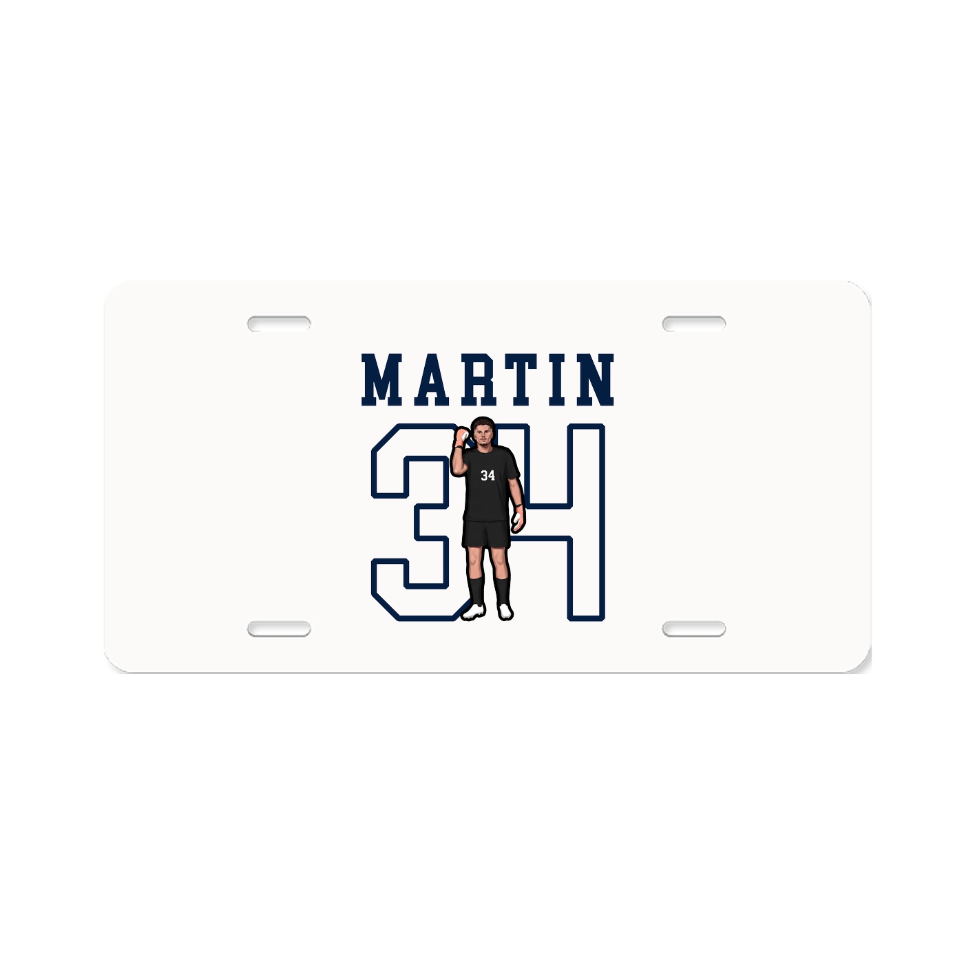 License Plate — Shirsey in Classic