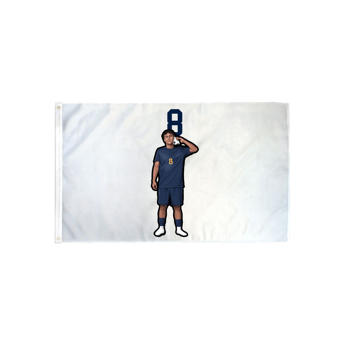 3x5 Flag — Number Top in Classic