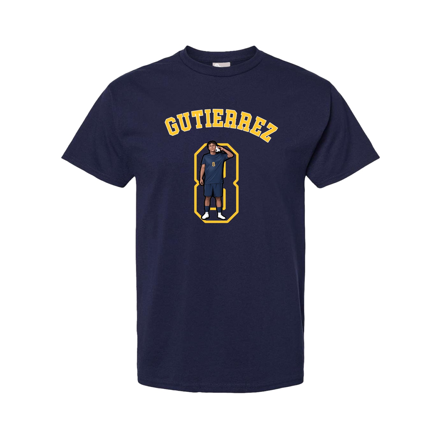 Youth Tee — Shirsey Arch in Navy